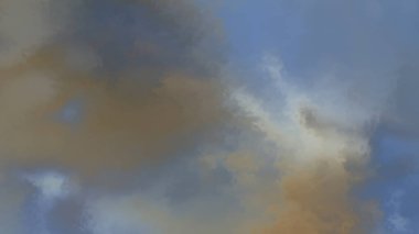 Modern fırça darbeleri. Poster, duvar sanatı, afiş, kart, kitap kapağı veya ambalaj için rahatlatıcı kompozisyonun yumuşak renkli çizimi. Pastel renklerle suluboya. 