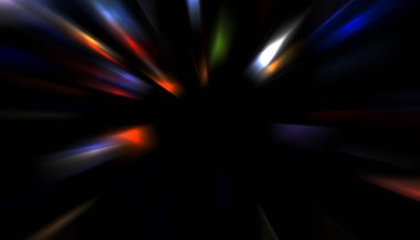 Parlayan yıldızın patlaması. Dinamik renkli arkaplan resmi. Parıldayan ışıklar duvar kağıdı. Tasarımınız için canlı şablon.