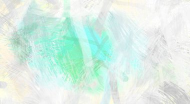 Soyut arkaplanda pürüzlü fırça darbeleri. Fırça boyası. Renkli boya darbeleri. Eşsiz duvar sanatı. Tuvaldeki modern sanat. Renkli çağdaş sanat eserleri.