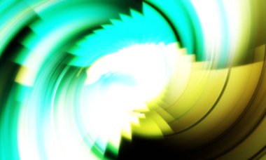 Dönen Işık gösterisi arka planı. Canlı renklerle donatılmış ruhani enerji girdabı. Renkli canlı hareket çizimi. Tanıtım geçmişi. Kutlama grafiği.