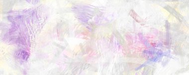 Soyut arkaplanda pürüzlü fırça darbeleri. Fırça boyası. Renkli boya darbeleri. Eşsiz duvar sanatı. Tuvaldeki modern sanat. Renkli çağdaş sanat eserleri.