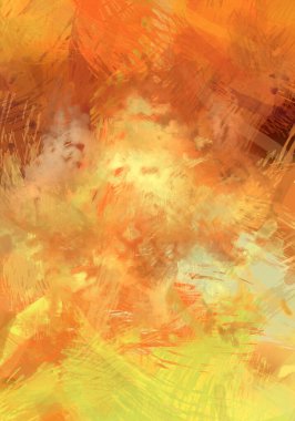 Soyut arkaplanda pürüzlü fırça darbeleri. Fırça boyası. Renkli boya darbeleri. Eşsiz duvar sanatı. Tuvaldeki modern sanat. Renkli çağdaş sanat eserleri.