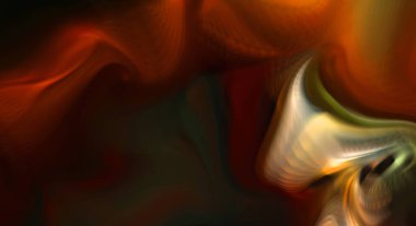 Hareketli girdapların soyut çizimi. Titreşimli renkli kıvrımların dönen akışı. Kıvrımlı ve kıvrımlı arka plan ve çizgiler. Garip duvar kâğıdı tasarımı. Dalgalanma arkaplanı.