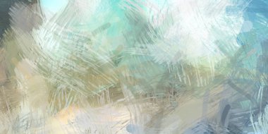 Soyut arkaplanda pürüzlü fırça darbeleri. Fırça boyası. Renkli boya darbeleri. Eşsiz duvar sanatı. Tuvaldeki modern sanat. Renkli çağdaş sanat eserleri.