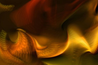 Hareketli girdapların soyut çizimi. Titreşimli renkli kıvrımların dönen akışı. Kıvrımlı ve kıvrımlı arka plan ve çizgiler. Garip duvar kâğıdı tasarımı. Dalgalanma arkaplanı.