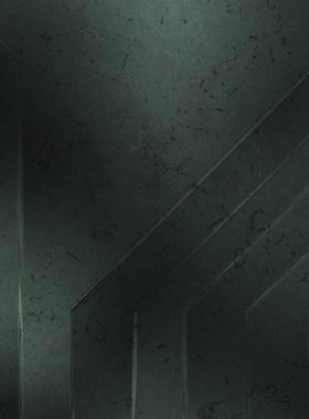 Çukur SciFi panelleri duvar. Üç boyutlu illüstrasyon. Gelecekçi kavramsal tasarım arka planı. Uzay gemisi desenli duvar kağıdı. Fırçalanmış teknoloji desen yüzeyi. 