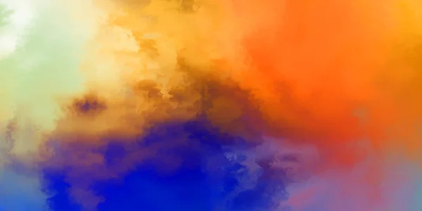 Modern Brush Strokes Painting Soft Color Painted Illustration Soothing Composition — Stock Photo, Image