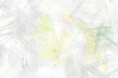 Soyut arkaplanda pürüzlü fırça darbeleri. Fırça boyası. Renkli boya darbeleri. Eşsiz duvar sanatı. Tuvaldeki modern sanat. Renkli çağdaş sanat eserleri.