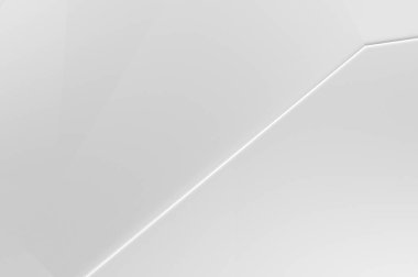 Beyaz 3d geometrik arka plan. Fütürist şablon. Karanlık elementleri olan birinci sınıf soyut duvar kâğıdı. Zarif bir zemin. Lüks minimalist tasarım. Poster, broşür, sunum için tasarım.