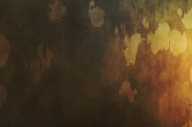 Gergin bir geçmişi ve sıkıntılı bir yapısı var. Renkli tozlu şablon. Tasarımınız için doku ve elementler. Çizik ve lekeli duvar kağıdı. Gotik duvar.