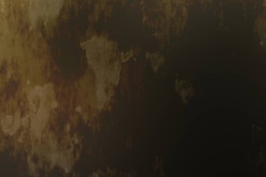 Gotik bir duvarda sıkıntılı ve kirli desenler var. Lekeli renkli hasarlı şablon. Tasarımınız için doku ve elementler. Pis duvar kâğıdı. Grunge arkaplanı.