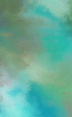 Modern fırça darbeleri. Poster, duvar sanatı, afiş, kart, kitap kapağı veya ambalaj için rahatlatıcı kompozisyonun yumuşak renkli çizimi. Pastel renklerle suluboya. 