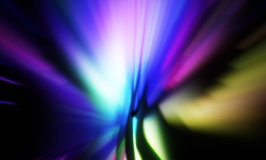 Siyah zemin üzerinde ışık parçacığı izleri. Parlayan parçacıkları ve çizgileri olan ışık patlaması yıldızı. Güzel hareketli soyut ışınlar duvar kağıdı. Renkli Patlama grafiği. Işık ışınlarının patlaması. 