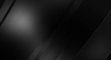 Siyah kıvrımlı yüzey. 3 boyutlu illüstrasyon. Soyut fütüristik geçmiş. Minimalist geometrik kapak tasarımı. Çarpık siyah çizgiler. Lüks dokuma duvar kağıdı. Zarif arkaplan.