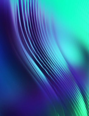 Soyut, enerjik bir arkaplan. Renkli, dalgalı duvar kâğıdı. Grafik konsept çizimi. Yumuşak dalgalı çizgiler. Girdap gibi renkli canlı şekiller..