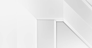 3 boyutlu geometrik arkaplan. Fütürist şablon. Minimalist zarif zemin. Son moda lüks kompozisyon. Karanlık elementleri olan birinci sınıf soyut duvar kâğıdı. Poster, broşür, sunum için tasarım.