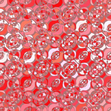 Yaratıcı karalama sanatı farklı şekil ve dokulara sahip kusursuz desen. Kolaj. Sanatsal arka plan. Soyut duvar kağıdı. Dekoratif hippi fayansları.