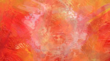 Soyut arkaplanda pürüzlü fırça darbeleri. Fırça boyası. Renkli boya darbeleri. Eşsiz duvar sanatı. Tuvaldeki modern sanat. Renkli çağdaş sanat eserleri.