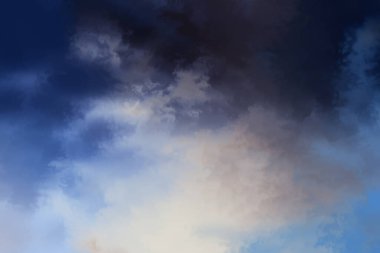 Modern fırça darbeleri. Poster, duvar sanatı, afiş, kart, kitap kapağı veya ambalaj için rahatlatıcı kompozisyonun yumuşak renkli çizimi. Pastel renklerle suluboya. 