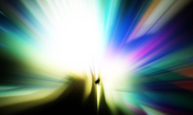 Siyah zemin üzerinde ışık parçacığı izleri. Parlayan parçacıkları ve çizgileri olan ışık patlaması yıldızı. Güzel hareketli soyut ışınlar duvar kağıdı. Renkli Patlama grafiği. Işık ışınlarının patlaması. 