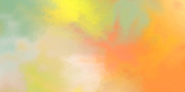 Modern fırça darbeleri. Poster, duvar sanatı, afiş, kart, kitap kapağı veya ambalaj için rahatlatıcı kompozisyonun yumuşak renkli çizimi. Pastel renklerle suluboya. 