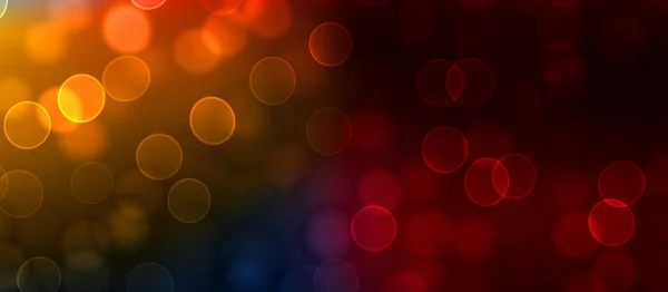 Conceptual Lights Wallpaper Beautiful Abstract Multicolored Bokeh Circles Background Particles — Stock Photo, Image