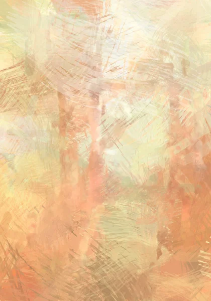 Rough Brushstrokes Abstract Background Brush Painting Color Strokes Paint Unique — Stock Photo, Image