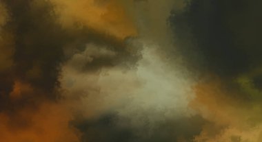 Modern fırça darbeleri. Poster, duvar sanatı, afiş, kart, kitap kapağı veya ambalaj için rahatlatıcı kompozisyonun yumuşak renkli çizimi. Pastel renklerle suluboya. 