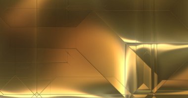 Parlak saten kaplama yüzey teknolojisi 3 boyutlu desen. Lüks yansımalı metal panel dokusu. Arkaplan, duvar kağıdı, uzay gemisi gövdesi için cilalanmış geometrik metal yansıtıcı fütüristik malzeme.