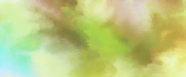 Modern fırça darbeleri. Poster, duvar sanatı, afiş, kart, kitap kapağı veya ambalaj için rahatlatıcı kompozisyonun yumuşak renkli çizimi. Pastel renklerle suluboya. 