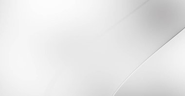 3 boyutlu illüstrasyon. Beyaz kıvrımlı yüzey. Lüks dokuma duvar kağıdı. Zarif bir zemin. Soyut fütüristik geçmiş. Minimalist geometrik kapak tasarımı. Çarpık beyaz çizgiler.