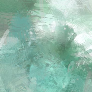 Soyut arkaplanda pürüzlü fırça darbeleri. Fırça boyası. Renkli boya darbeleri. Eşsiz duvar sanatı. Tuvaldeki modern sanat. Renkli çağdaş sanat eserleri.