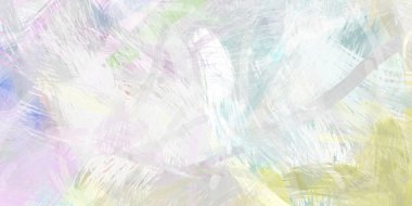 Soyut arkaplanda pürüzlü fırça darbeleri. Fırça boyası. Renkli boya darbeleri. Eşsiz duvar sanatı. Tuvaldeki modern sanat. Renkli çağdaş sanat eserleri.