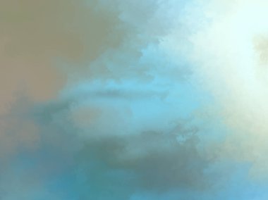 Modern fırça darbeleri. Poster, duvar sanatı, afiş, kart, kitap kapağı veya ambalaj için rahatlatıcı kompozisyonun yumuşak renkli çizimi. Pastel renklerle suluboya. 