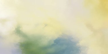 Modern fırça darbeleri. Poster, duvar sanatı, afiş, kart, kitap kapağı veya ambalaj için rahatlatıcı kompozisyonun yumuşak renkli çizimi. Pastel renklerle suluboya. 