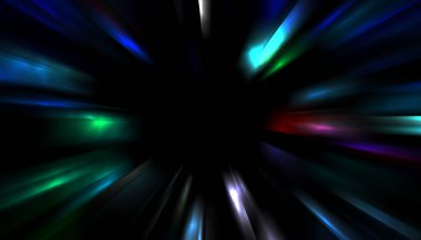 Parlayan yıldızın patlaması. Dinamik renkli arkaplan resmi. Parıldayan ışıklar duvar kağıdı. Tasarımınız için canlı şablon.