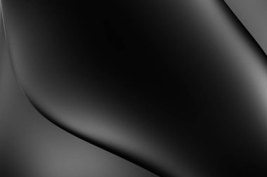 Web sitesi, poster, marka kimliği, broşür, sunum şablonu için lüks koyu bir arka plan. Dalgalı şekilli kaliteli tasarım. Dalgalanmalı soyut arkaplan. Pankart veya kapak tasarımı için dekorasyon.