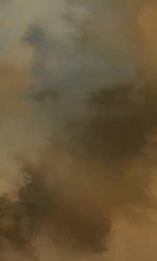 Modern fırça darbeleri. Poster, duvar sanatı, afiş, kart, kitap kapağı veya ambalaj için rahatlatıcı kompozisyonun yumuşak renkli çizimi. Pastel renklerle suluboya. 