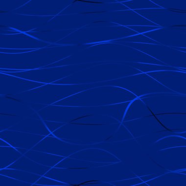 Dalgalı yansıtıcı çizgilerin kusursuz deseni. Lüks minimalist malzeme. Süs dalgasıyla dekoratif motif. Web, kartvizit, davetiye, poster, tekstil baskısı için zarif duvar kağıdı.