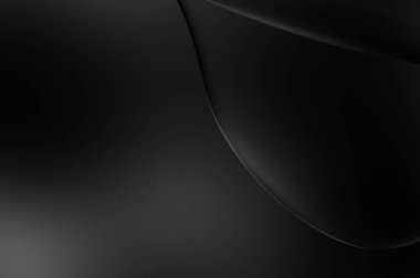 Web sitesi, poster, marka kimliği, broşür, sunum şablonu için lüks koyu bir arka plan. Dalgalı şekilli kaliteli tasarım. Dalgalanmalı soyut arkaplan. Pankart veya kapak tasarımı için dekorasyon.