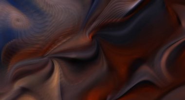 Hareketli girdapların soyut çizimi. Titreşimli renkli kıvrımların dönen akışı. Kıvrımlı ve kıvrımlı arka plan ve çizgiler. Garip duvar kâğıdı tasarımı. Dalgalanma arkaplanı.