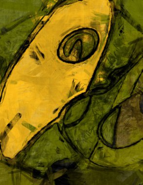 Tuval üzerinde etkileyici fırçalanmış resim. Kaotik resim. Taranmış Boyalı Soyut Arkaplan. Fırça darbesi ile boyanmış. Kaos duvarı sanatı. Sanatsal canlılık ve renkli duvar kağıdı.