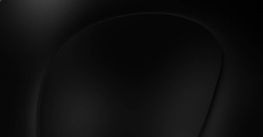 Web sitesi, poster, marka kimliği, broşür, sunum şablonu için lüks koyu bir arka plan. Dalgalı şekilli kaliteli tasarım. Dalgalanmalı soyut arkaplan. Pankart veya kapak tasarımı için dekorasyon.