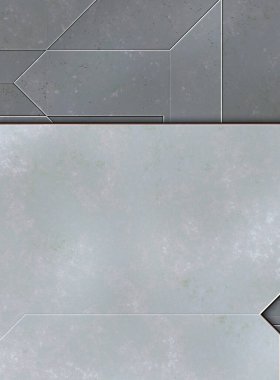 Katmanlı paneller. Fütürist soyut duvar kağıdı. Geometrik teknolojik yansıtıcı arka plan 3D metalik doku. Uzay gemisi desen yüzeyi.
