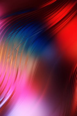 Soyut, enerjik bir arkaplan. Renkli, dalgalı duvar kâğıdı. Grafik konsept çizimi. Yumuşak dalgalı çizgiler. Girdap gibi renkli canlı şekiller..