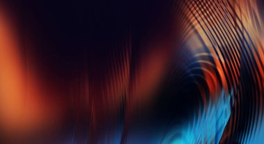 Soyut, enerjik bir arkaplan. Renkli, dalgalı duvar kâğıdı. Grafik konsept çizimi. Yumuşak dalgalı çizgiler. Girdap gibi renkli canlı şekiller..