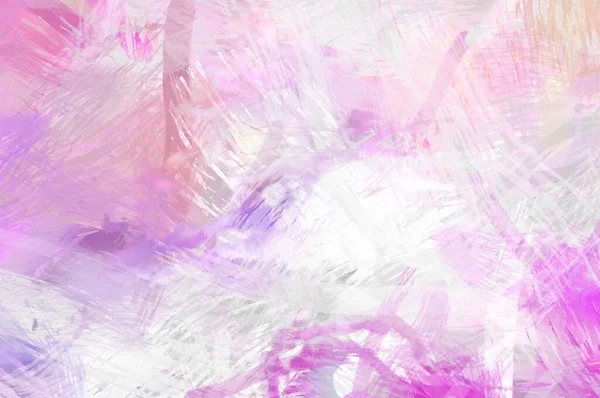 Rough Brushstrokes Abstract Background Brush Painting Color Strokes Paint Unique — Stock Photo, Image