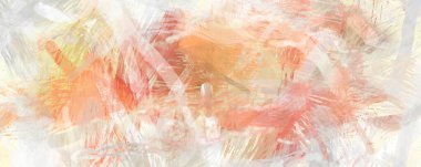 Soyut arkaplanda pürüzlü fırça darbeleri. Fırça boyası. Renkli boya darbeleri. Eşsiz duvar sanatı. Tuvaldeki modern sanat. Renkli çağdaş sanat eserleri.