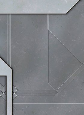 Katmanlı paneller. Fütürist soyut duvar kağıdı. Geometrik teknolojik yansıtıcı arka plan 3D metalik doku. Uzay gemisi desen yüzeyi.