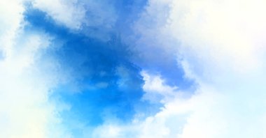 Modern fırça darbeleri. Poster, duvar sanatı, afiş, kart, kitap kapağı veya ambalaj için rahatlatıcı kompozisyonun yumuşak renkli çizimi. Pastel renklerle suluboya. 